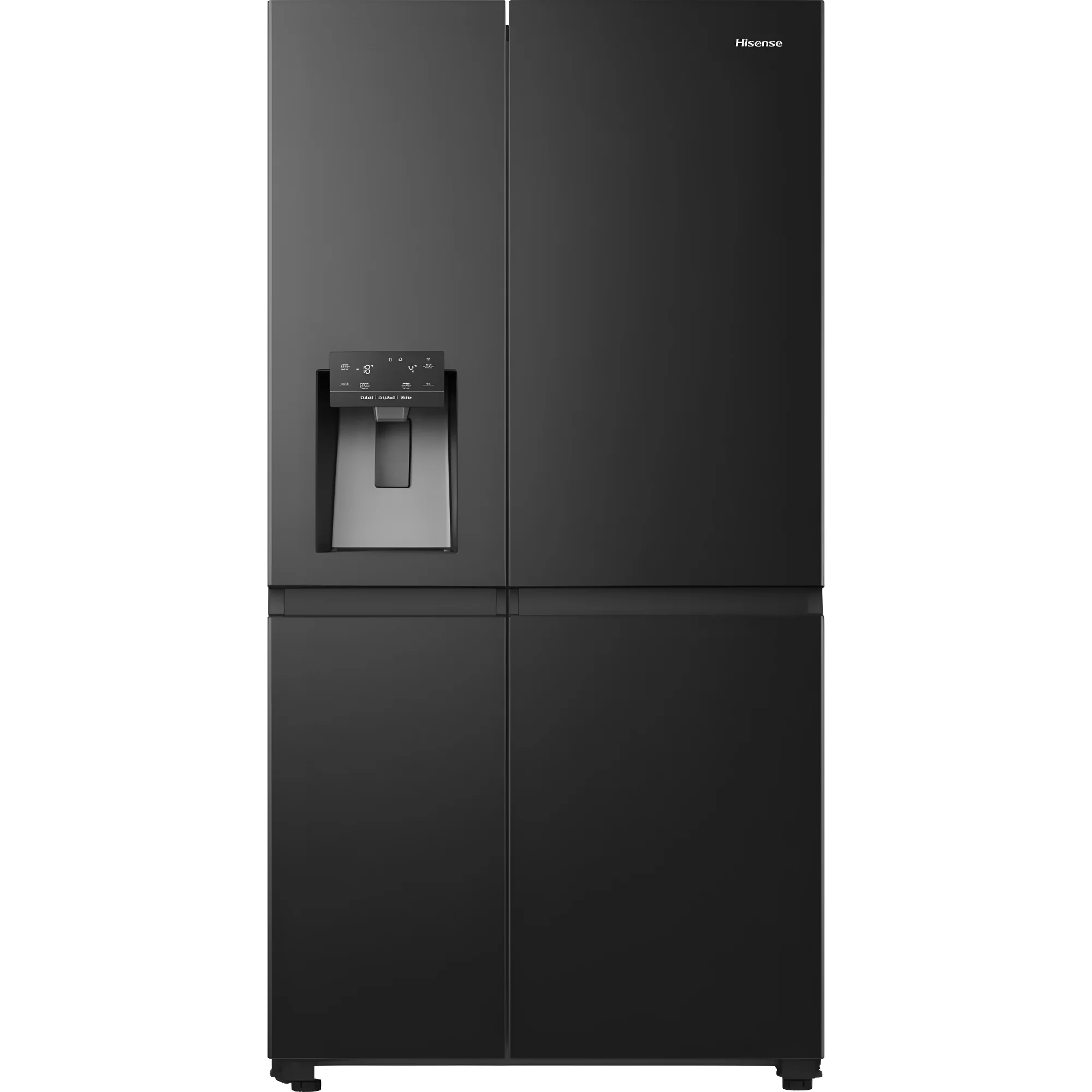 Hisense RS818N4TFE - Black American Fridge Freezer - 632L - E Energy Rating - Image 2