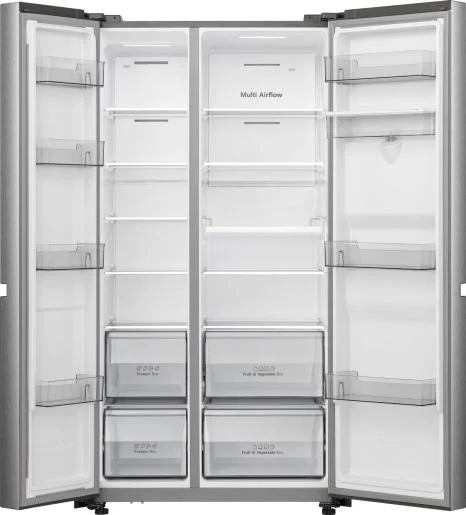 Hisense RS840N4WCE Stainless Steel Frost Free Fridge Freezer - E energy - Image 3