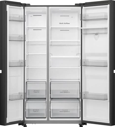 Hisense RS840N4WFE Black Frost Free Fridge Freezer - E energy - Image 4