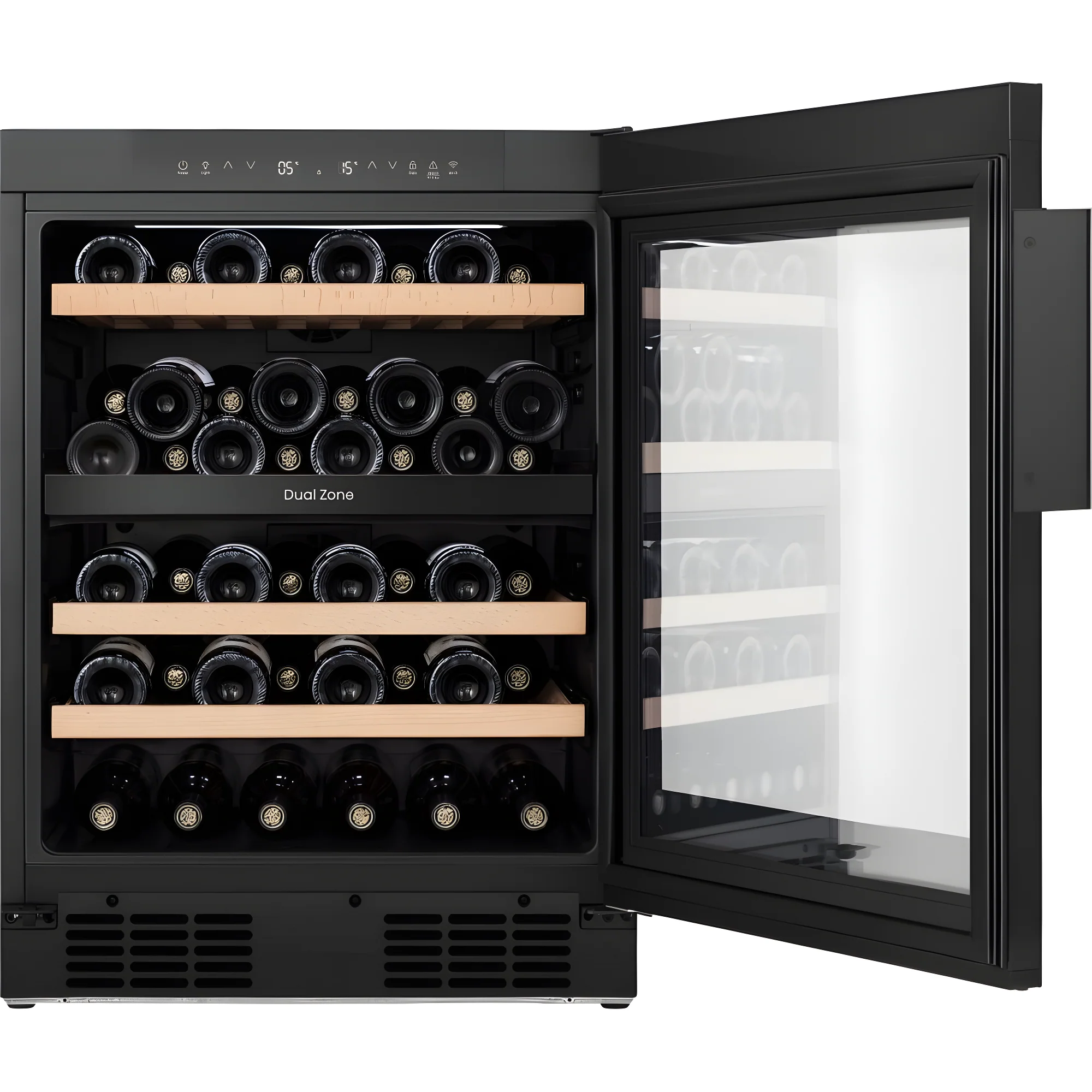 Hisense RW3N122GSLF - Black Wine Cooler - 46 Bottle Capacity - F Energy Rating - Image 4