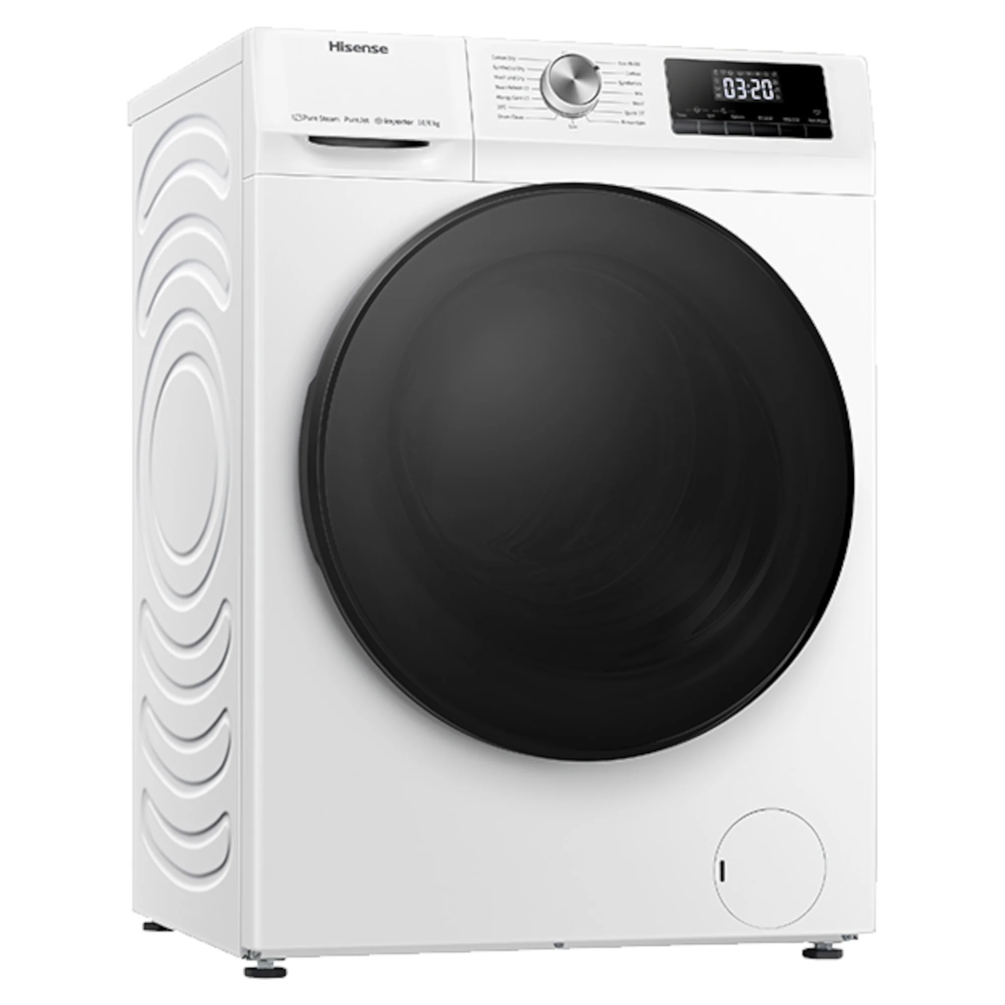 Hisense WDQA1014EVJM - White 10/6KG Washer Dryer - 1400 RPM - D Energy - Image 2