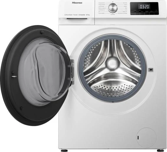 Hisense WDQA8014EVJM - White 8KG/5KG Washer Dryer - 1400 RPM - A/D energy - Image 3