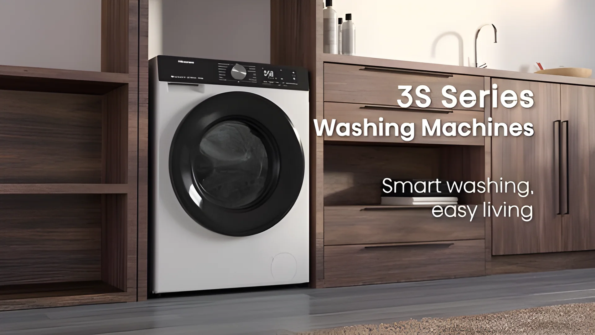 Hisense WF3S9043BB3 - Black 9KG Washing Machine - 1400 RPM - A energy - Image 3