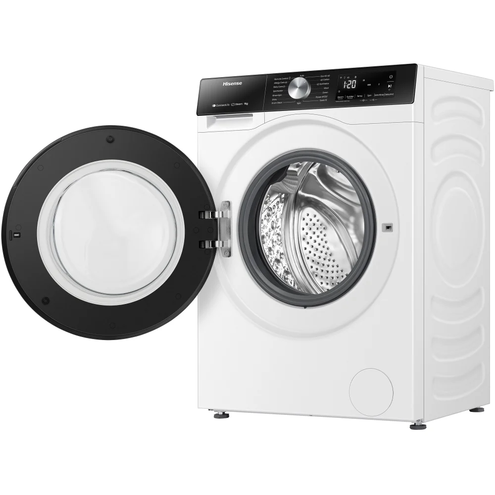 Hisense WF3S9043BW3 - White 9KG Washing Machine - 1400 RPM - A Energy - Image 2