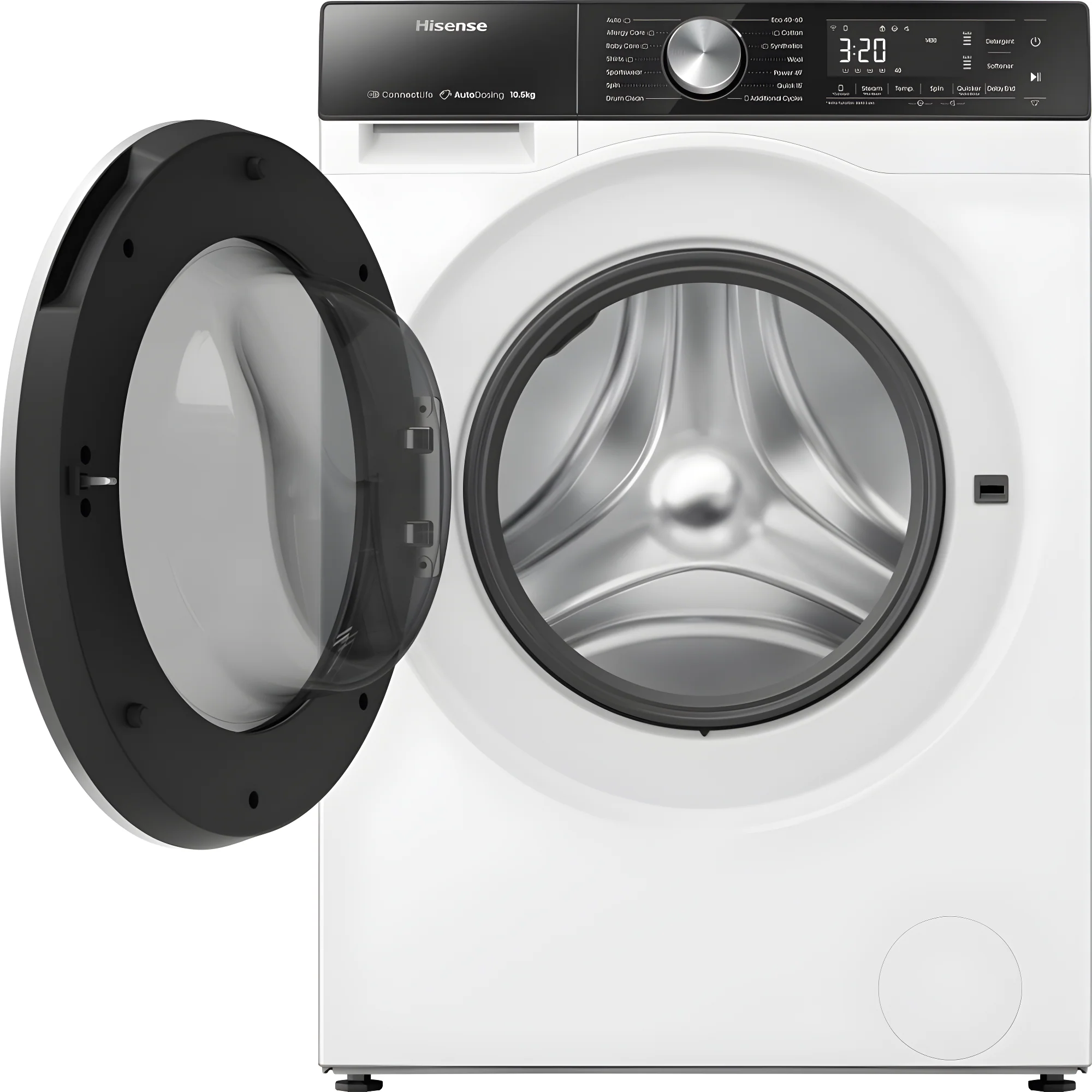 Hisense WF5S1045BW - White 10KG Washing Machine - 1400 RPM - A energy - Image 3