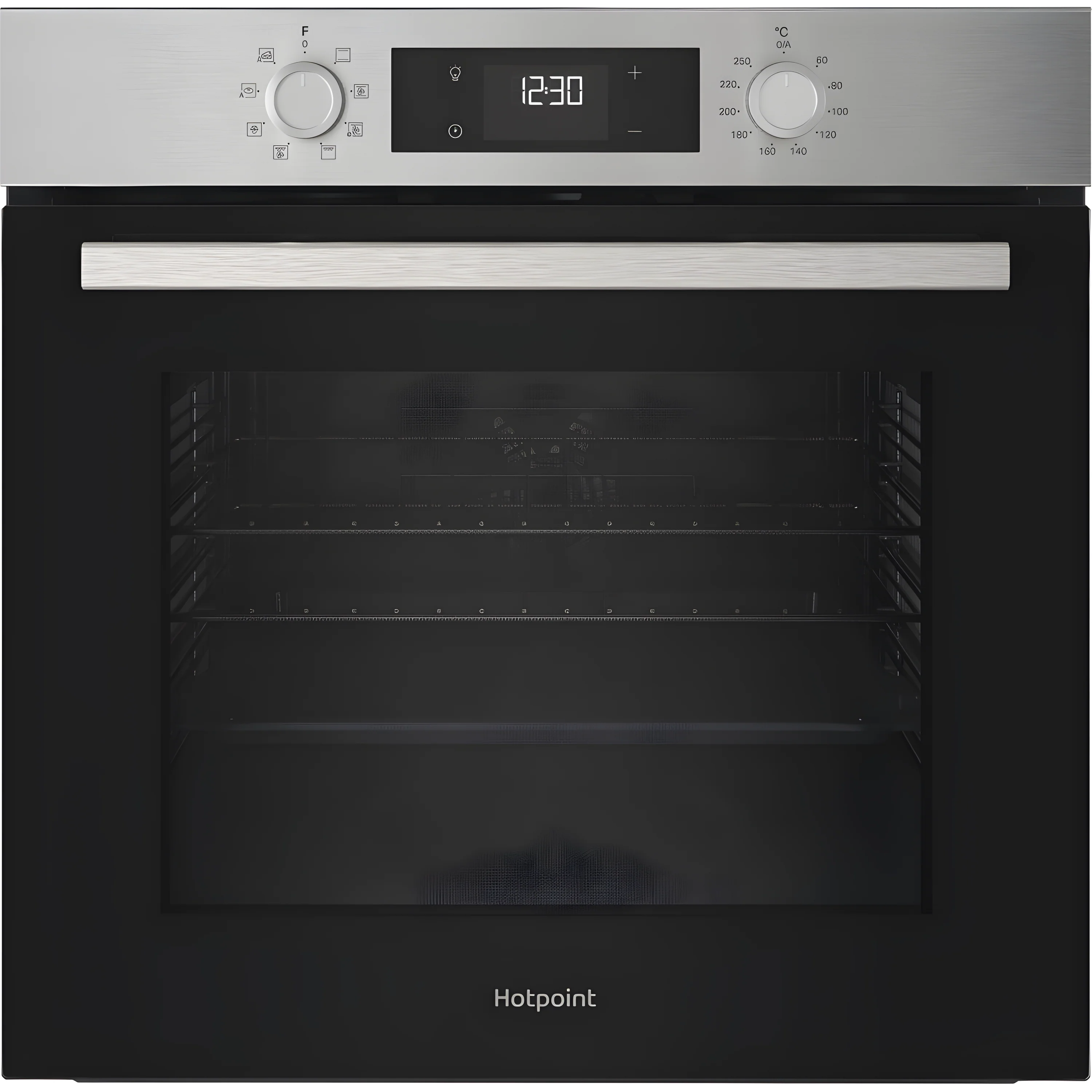 Hotpoint HOM 258H X UK Single Electric Fan Oven - Stainless Steel - A+ Rated