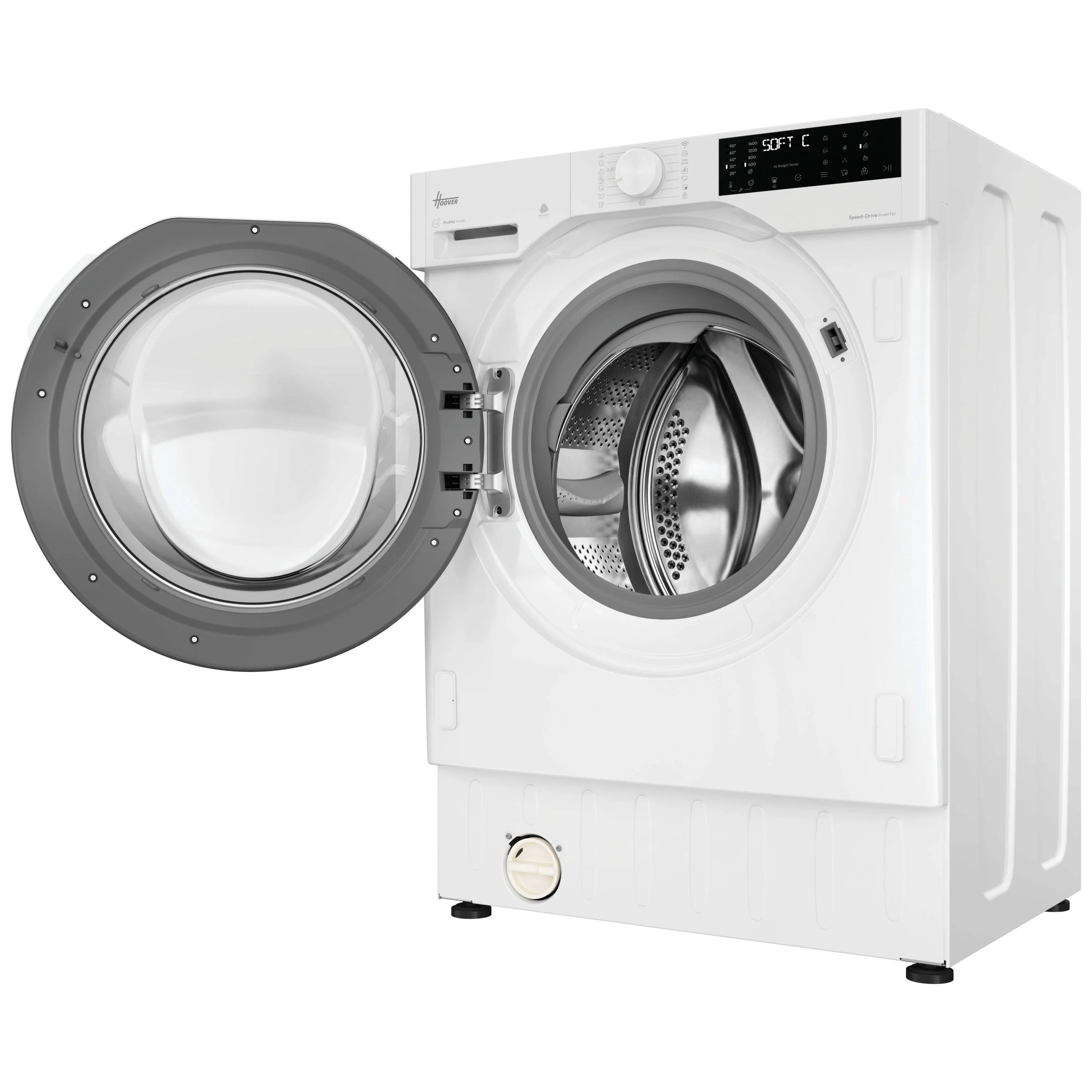 Hoover BH4S496M6D9-80 - White 9KG/6KG Integrated Washer Dryer - 1400 RPM - A/D Energy - Image 3