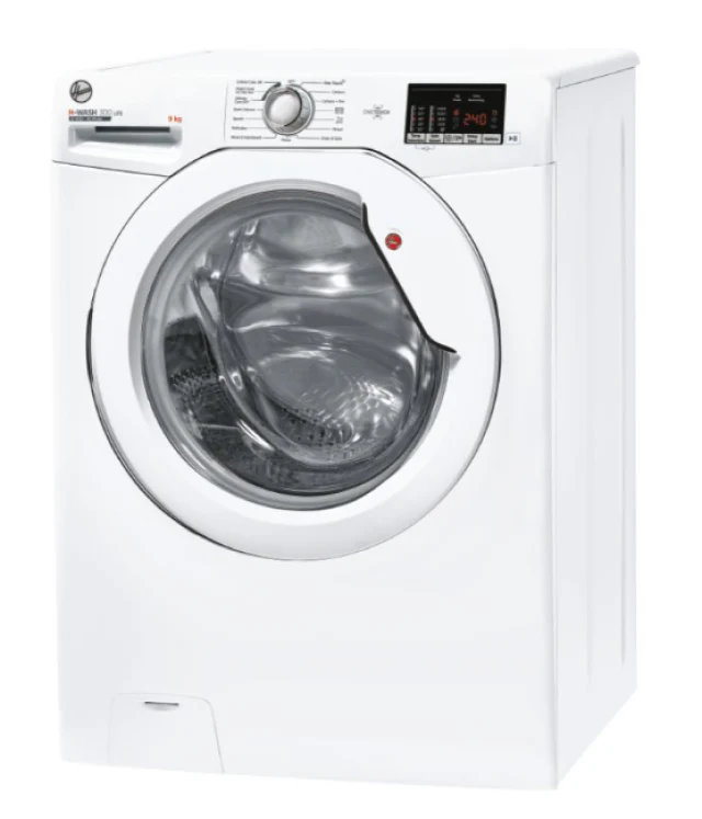 Hoover H3W 592DE - White Freestanding 9KG Washing Machine - 1500 RPM - D energy - Image 2