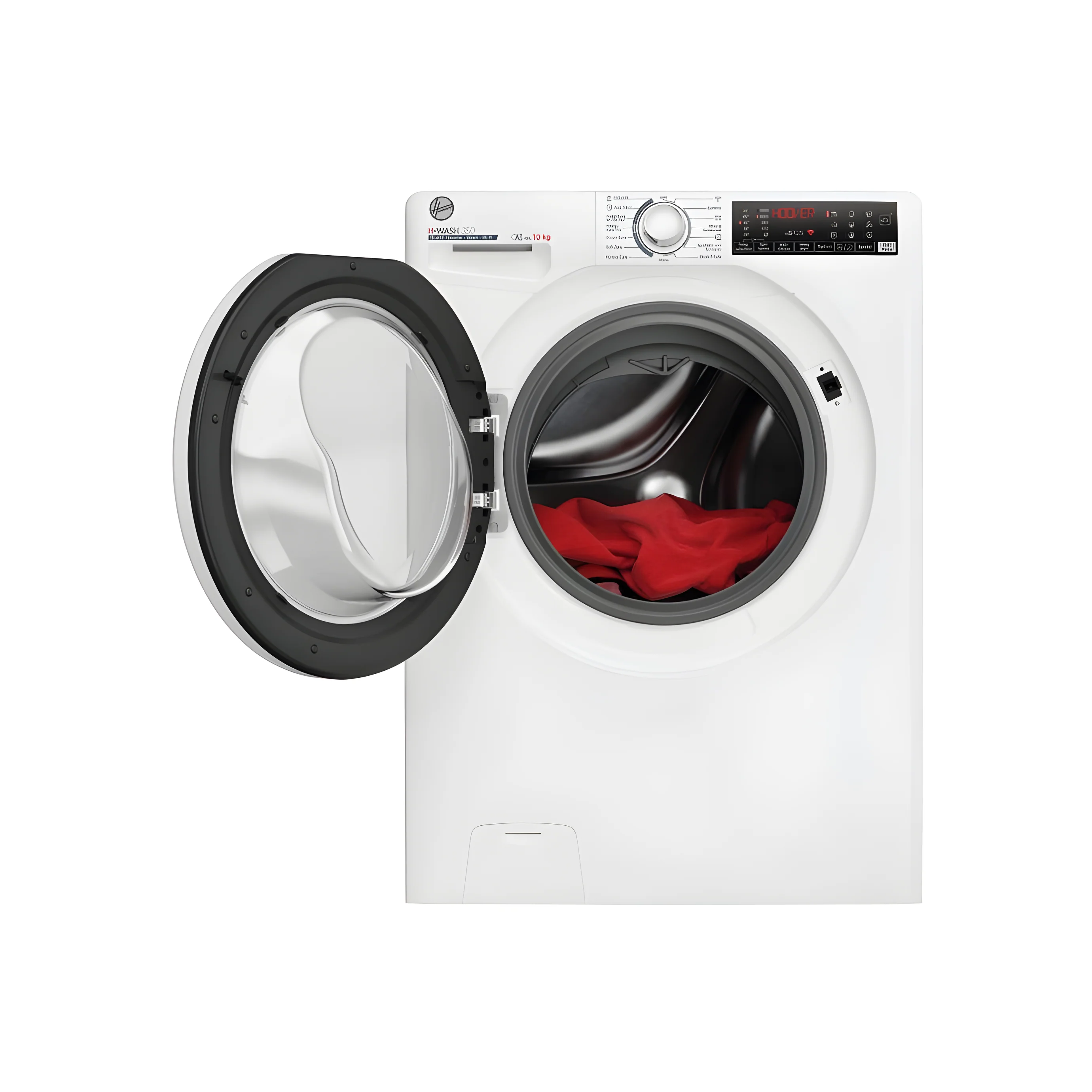 Hoover H3WPS4106TM6-80 - White 10KG Washing Machine - 1400 RPM - A energy - Image 2