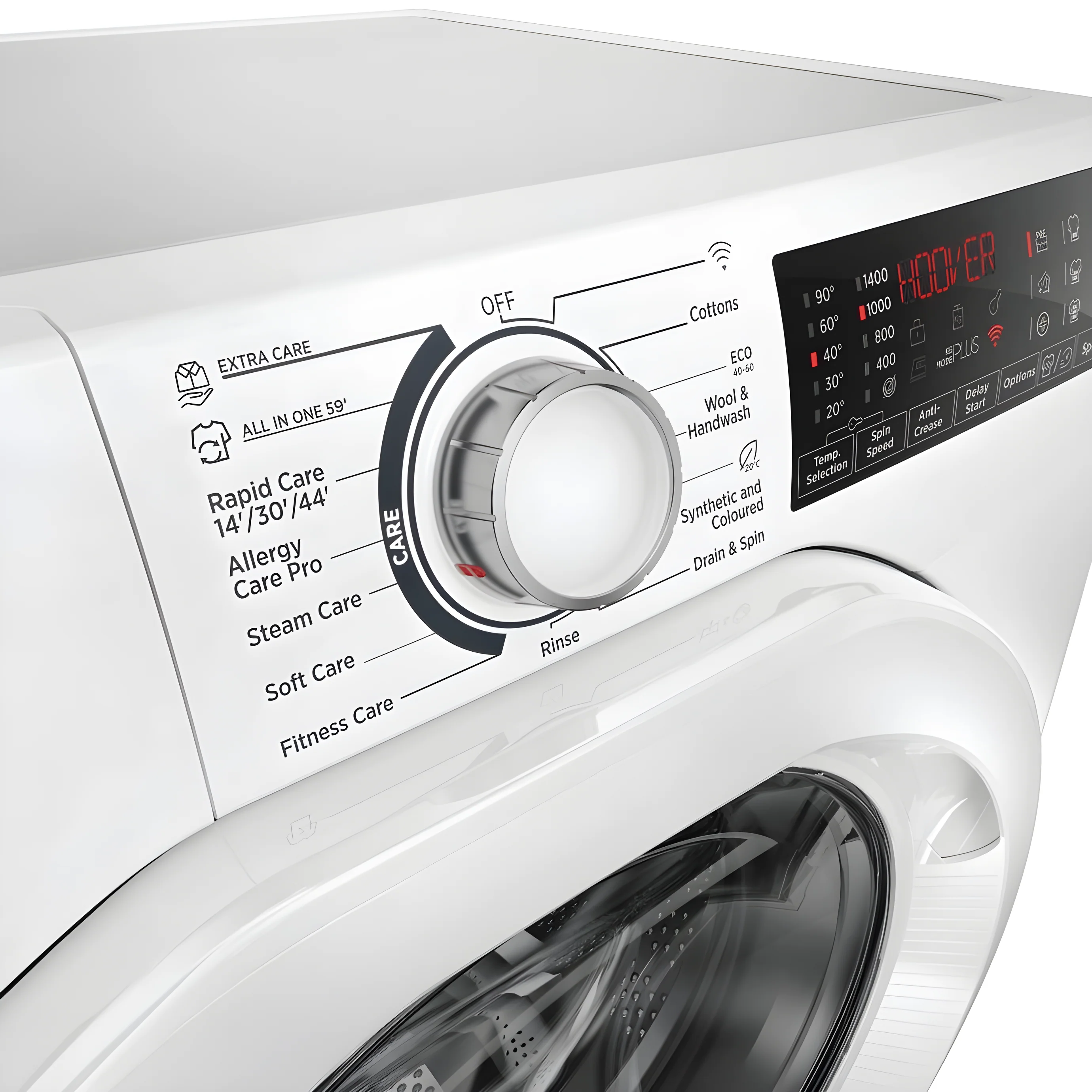 Hoover H3WPS4106TM6-80 - White 10KG Washing Machine - 1400 RPM - A energy - Image 3