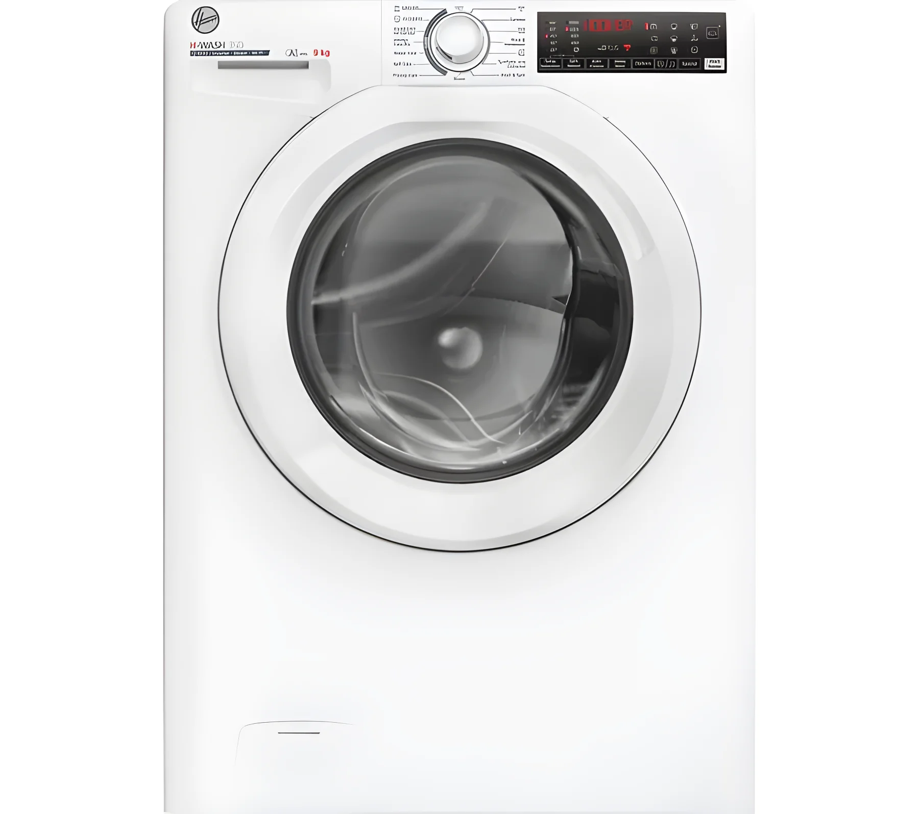 Hoover H3WPS696TAM6-80 - White 9KG Washing Machine - 1600 RPM - A energy