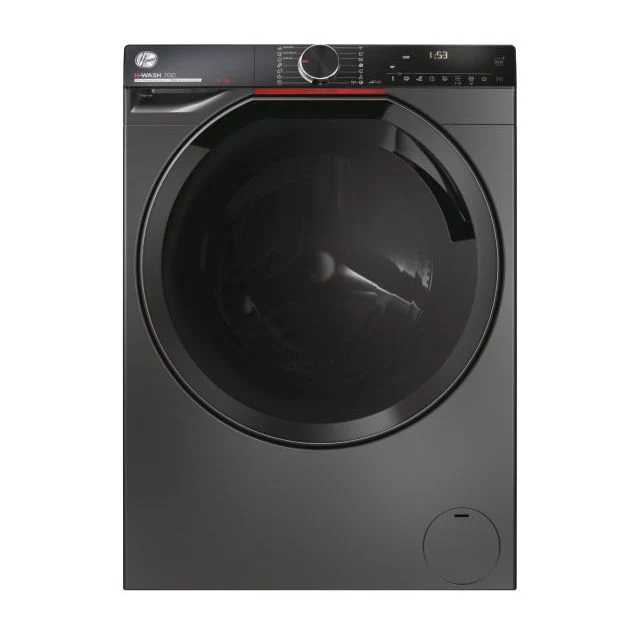 Hoover H7W412MBCR - Graphite Freestanding 12KG Washing Machine - 1400 RPM - A energy