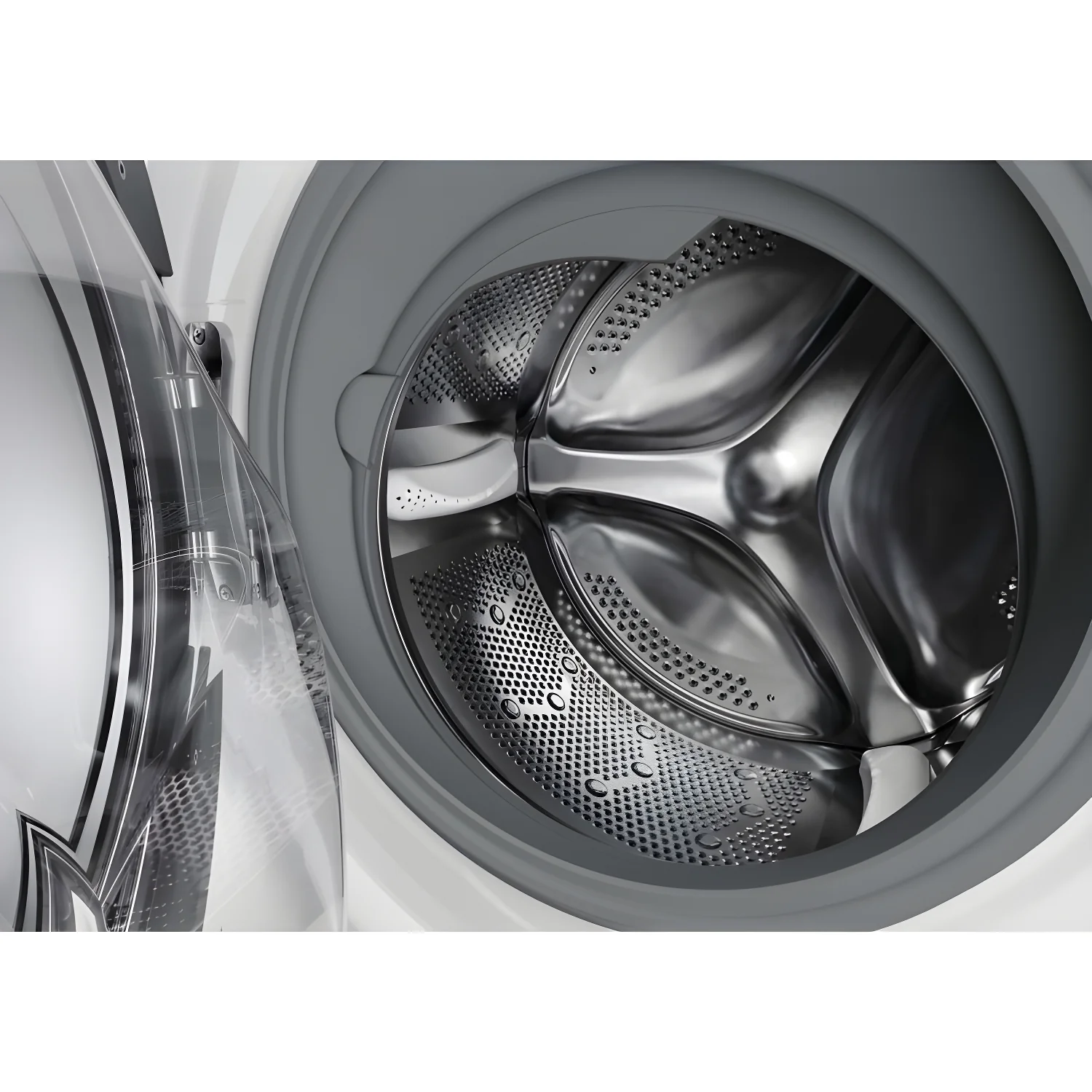 Hoover HBD 485D13-80 - White 8KG/5KG Integrated Washer Dryer - 1400 RPM - E Energy - Image 4