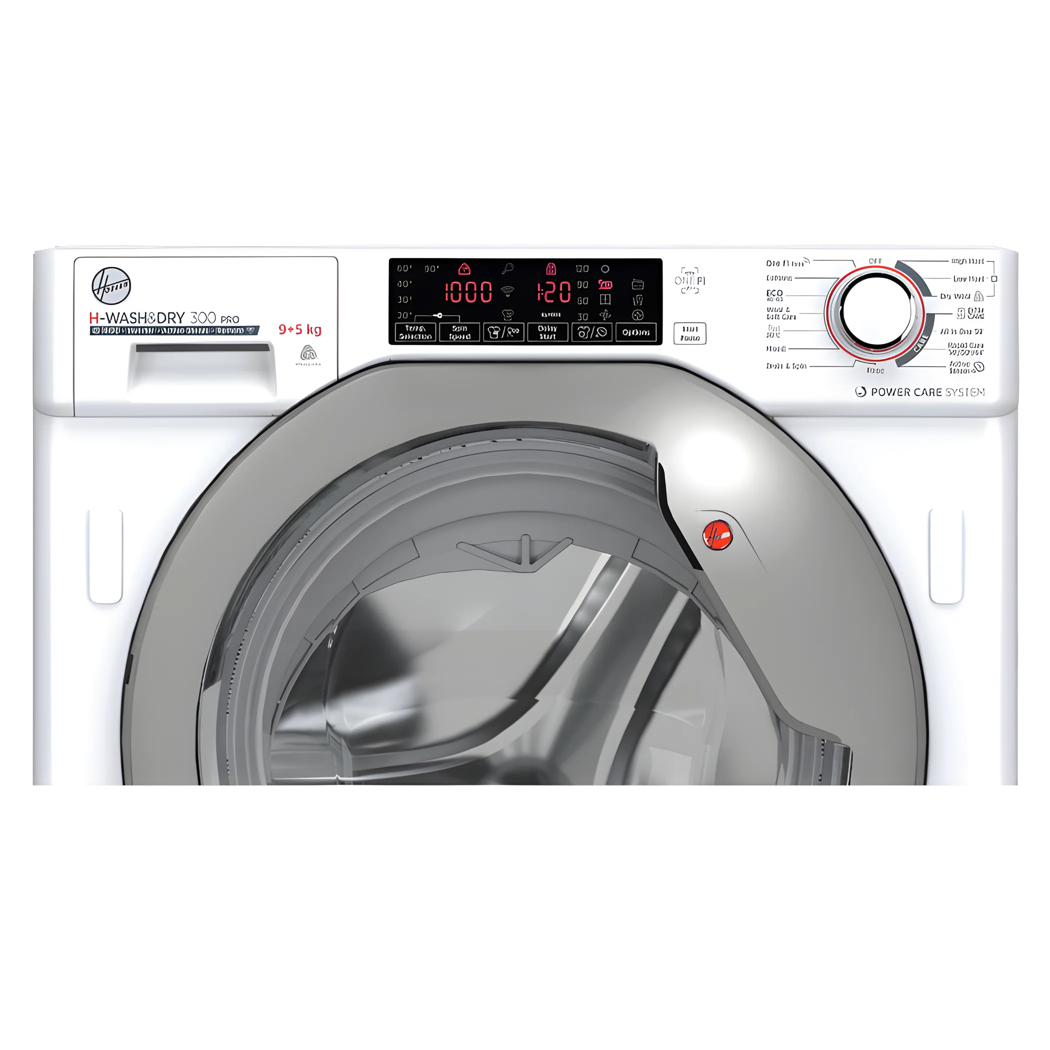 Hoover HBDOS695TAMSE - White 9KG/5KG integrated Washer Dryer - 1600RPM - A energy - Image 3