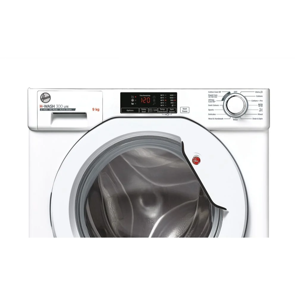 Hoover HBWS 49D1W4-80 - White Integrated Washing Machine - 9KG 1400RPM - B Energy - Image 3