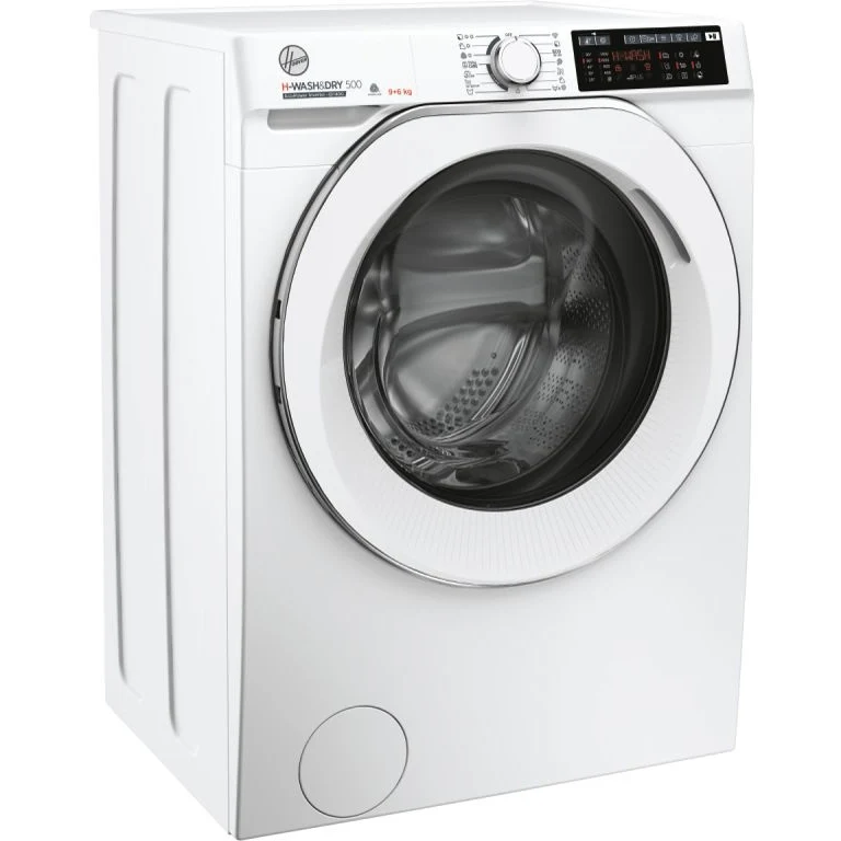 Hoover HD 496AMC/1-80 - White 9kg/6kg Washer Dryer - 1400 RPM - D Energy Rating - Image 3