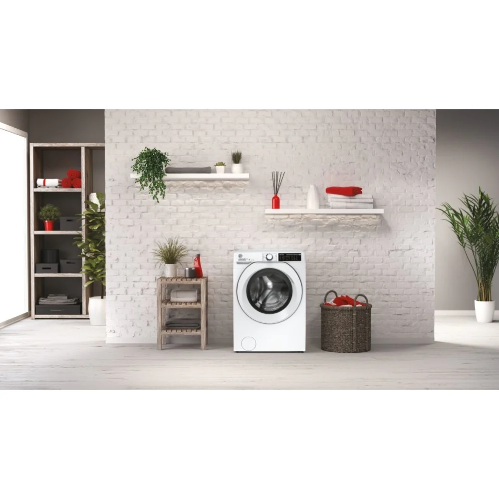 Hoover HD 496AMC/1-80 - White 9kg/6kg Washer Dryer - 1400 RPM - D Energy Rating - Image 5