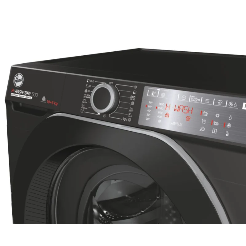 Hoover HDB4106AMBCR - Graphite 10KG/6KG Washer Dryer - 1400 RPM - D/A energy - Image 3