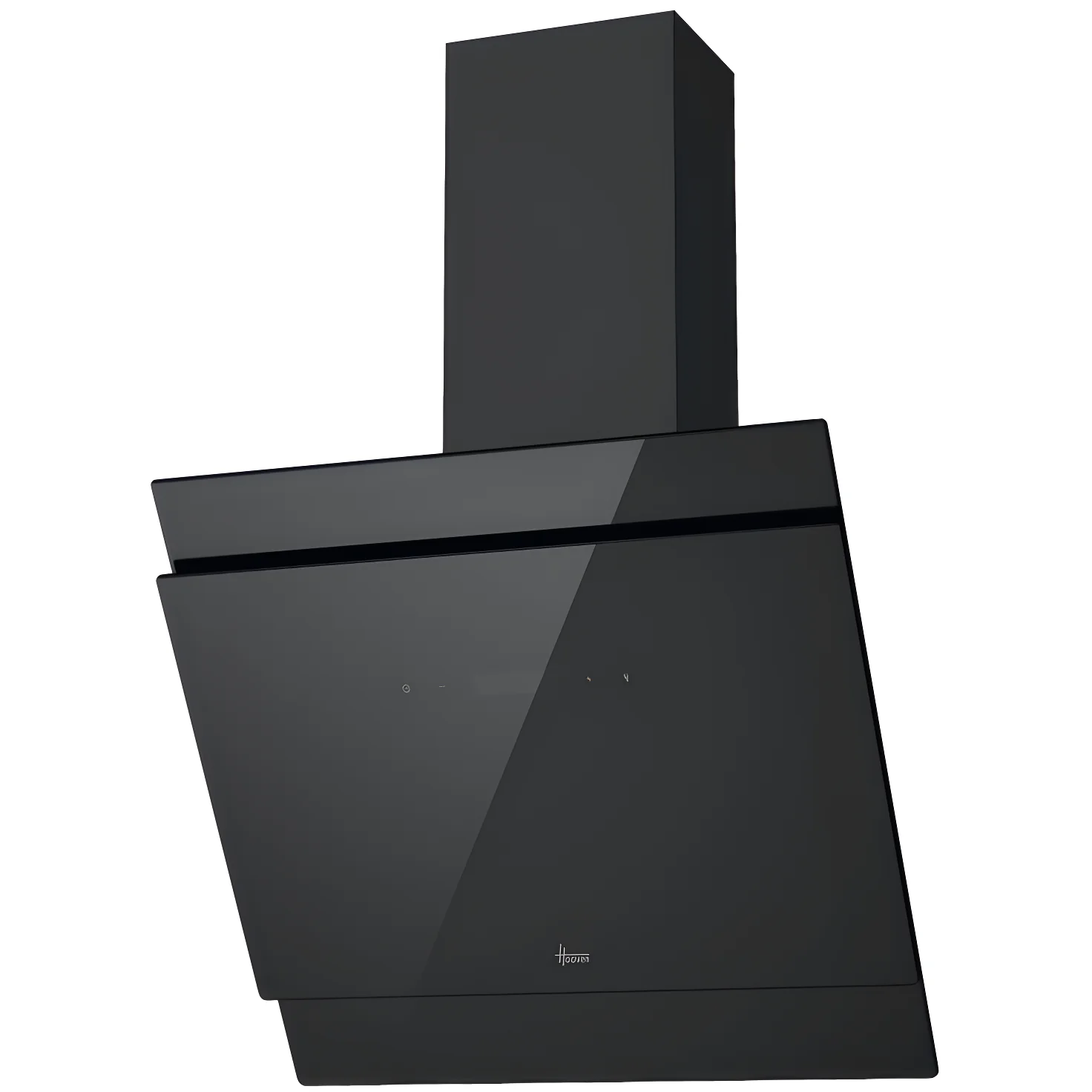 Hoover HDG6DCH3B - Black 60cm Chimney Cooker Hood - 489 m³/h - A++ Rated
