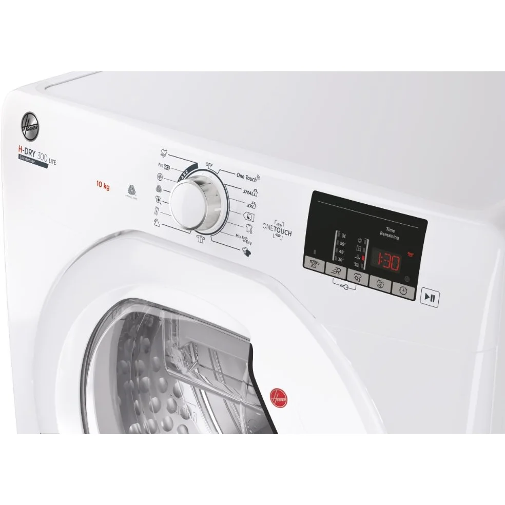 Hoover HLE C10DE - White 10KG Condenser Tumble Dryer - B energy - Image 4