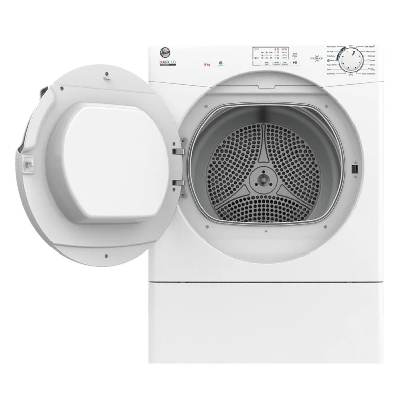 Hoover HLE C8LF - White 8KG Condenser Tumble Dryer - B energy - Image 2