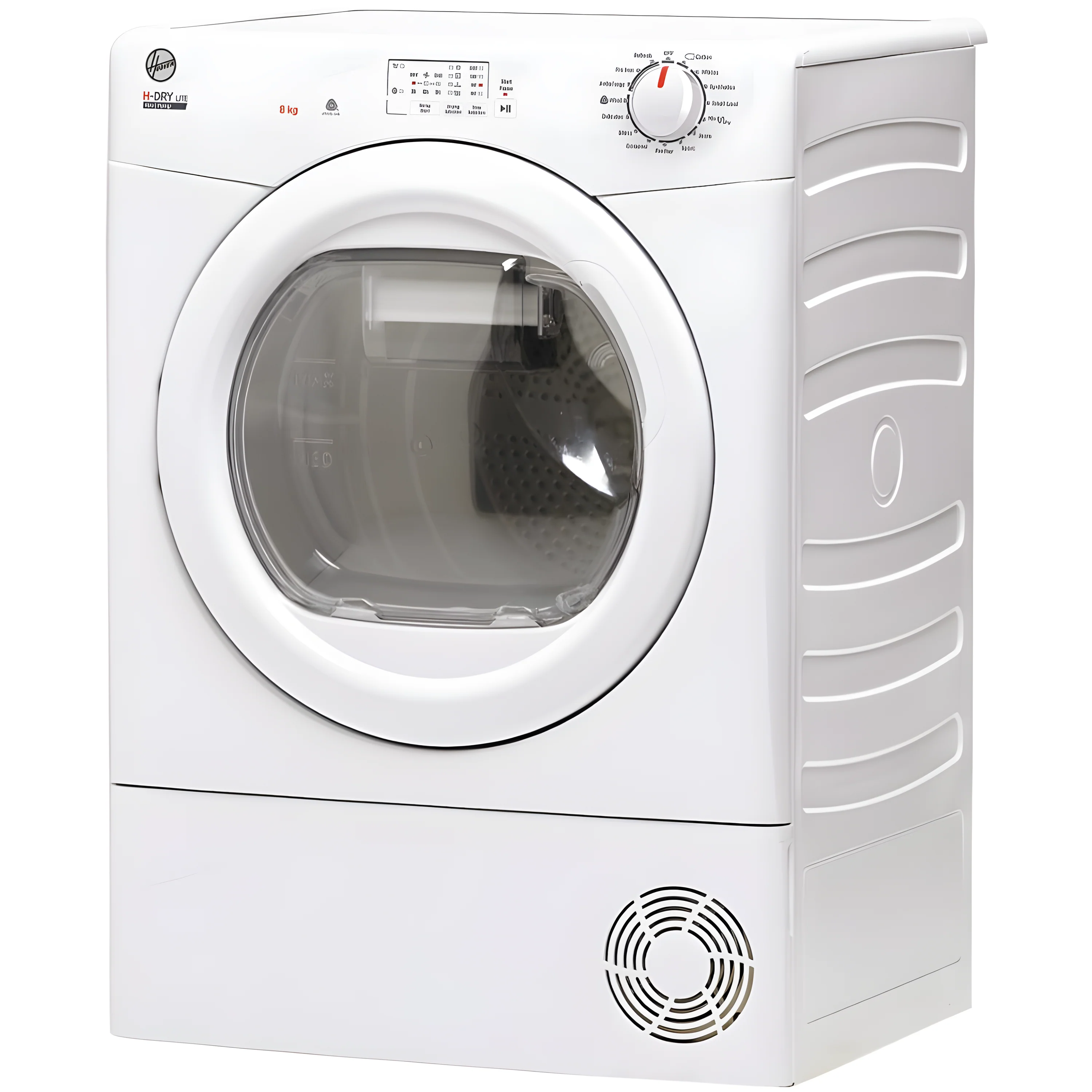 Hoover HLE H8A1LE-80 - White 8KG Heat Pump Tumble Dryer - Sensor Dry - A+ energy - Image 2