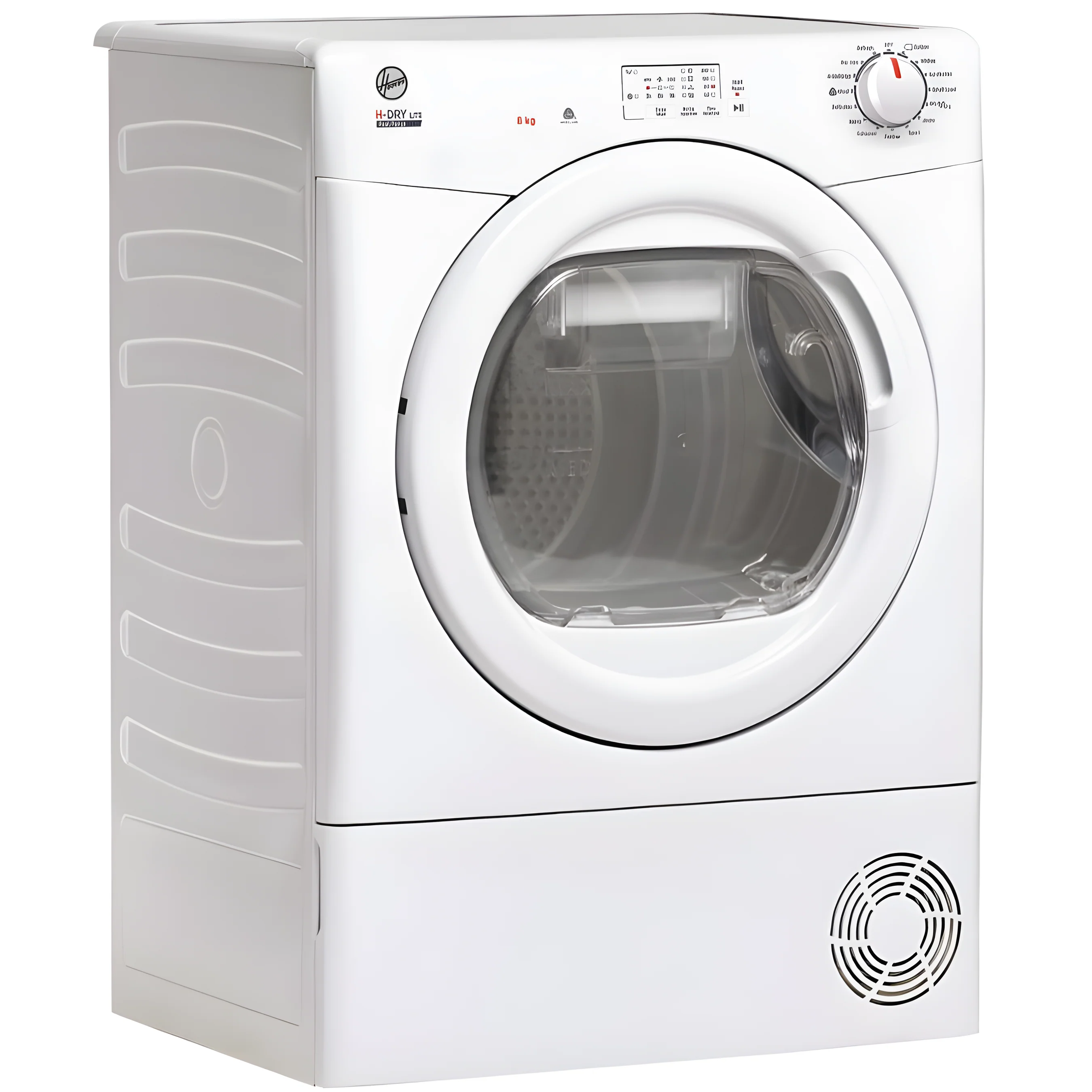 Hoover HLE H8A1LE-80 - White 8KG Heat Pump Tumble Dryer - Sensor Dry - A+ energy - Image 3