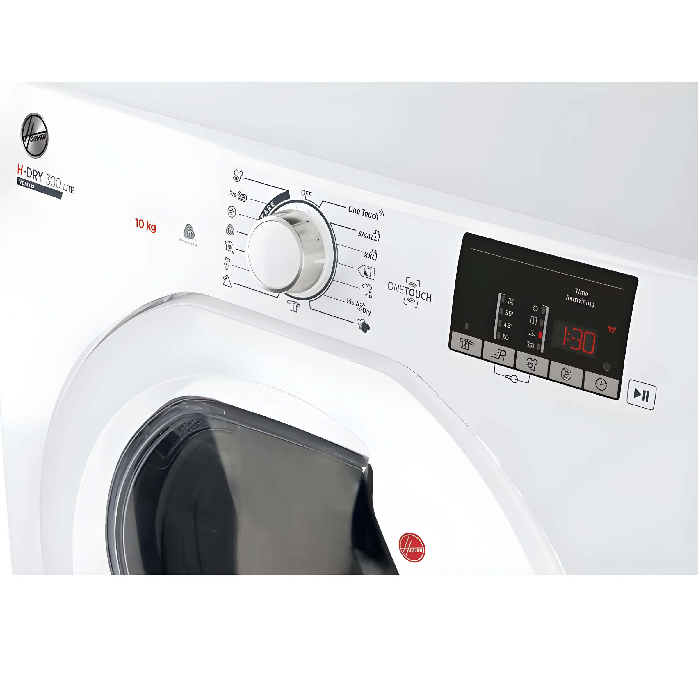 Hoover HLE V10DG - White 10KG Vented Dryer - C energy - Image 3