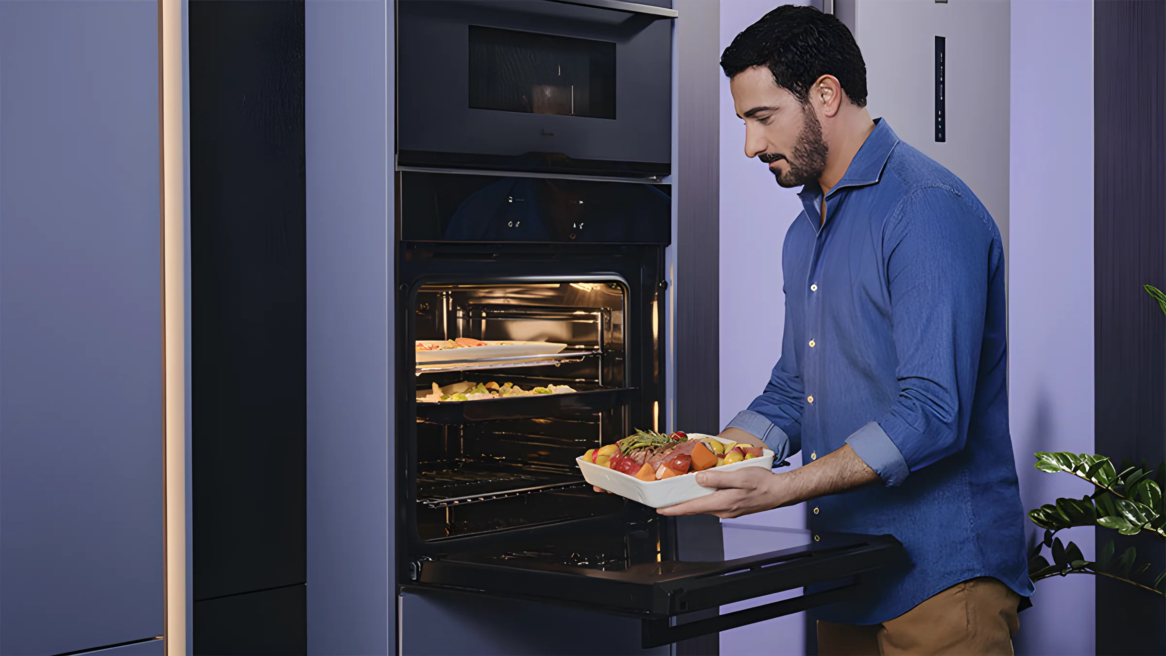 Hoover HO6 H3T1HTX - Stainless Steel Single Electric Oven - Hydrolytic Clean - 78L - A+ Energy - Image 4