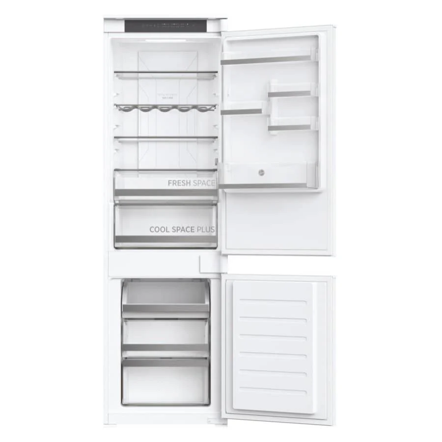 Hoover HOBT5518DWK-1 - White 177cm Tall Integrated 70/30 Frost Free Fridge Freezer - D Energy - Image 2