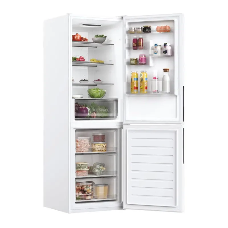 Hoover HOCE4T618EWK - White Fridge Freezer - 341L - E Energy - Image 3