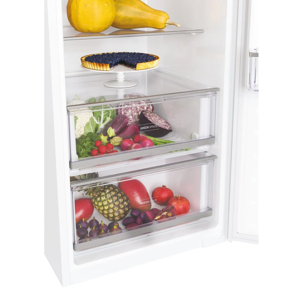 Hoover HOMS518EWK - White 316L Integrated Larder Fridge - E energy - Image 3