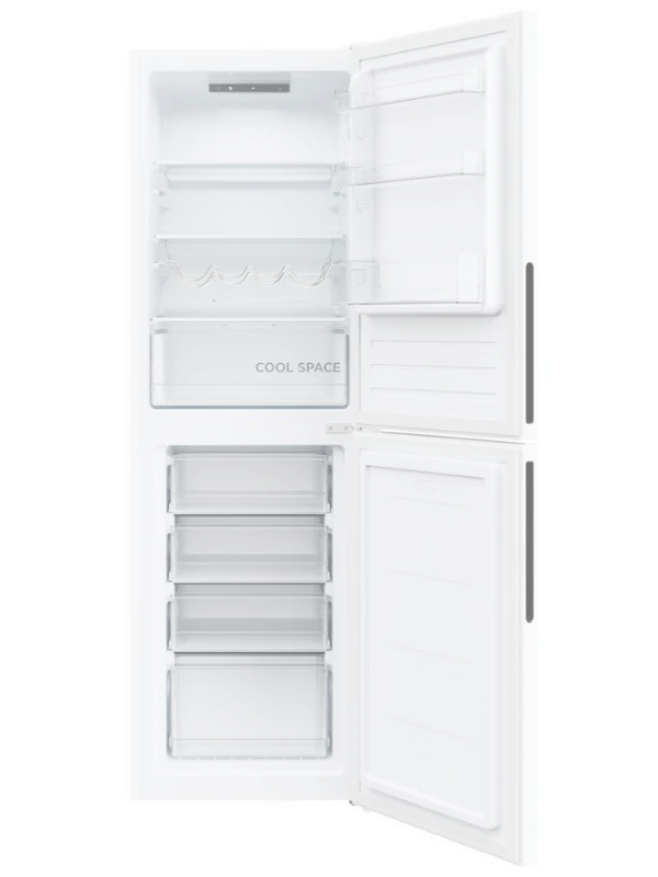 Hoover HVCT3L517FWKR - White Freestanding Low Frost Fridge Freezer - F energy - Image 2