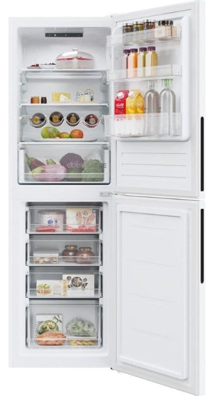 Hoover HVCT3L517FWKR - White Freestanding Low Frost Fridge Freezer - F energy - Image 3