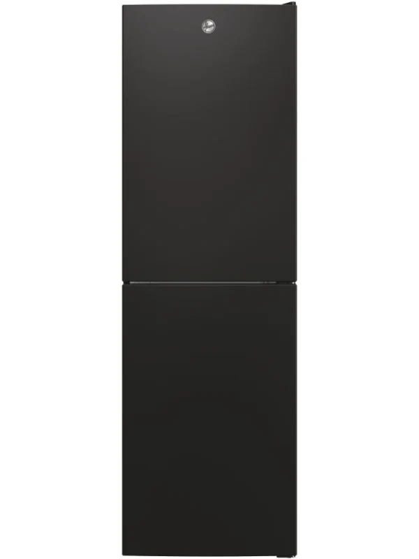 Hoover HVT3CLECKIHB - Black Freestanding Low Frost Fridge Freezer - E energy