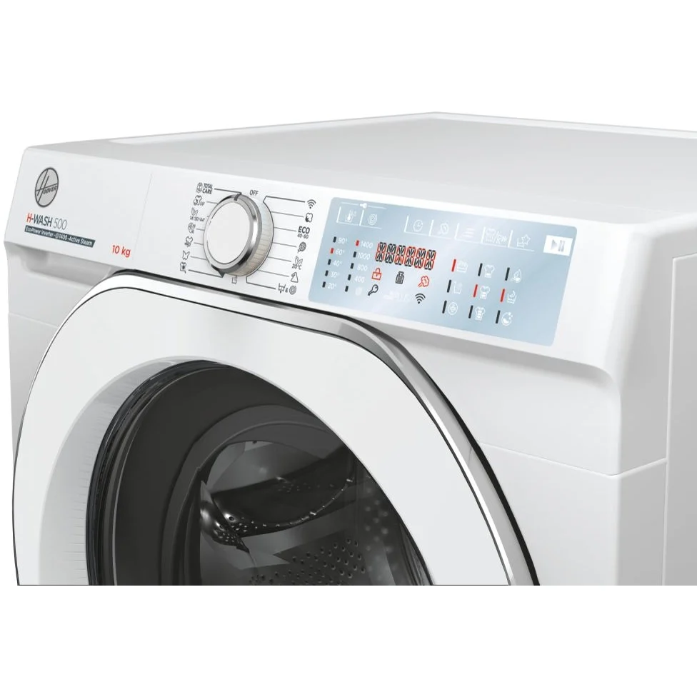 Hoover HWB 410AMC/1-80 - Wi-Fi Connected White Freestanding 10KG Washing Machine - 1400 RPM - A energy - Image 4