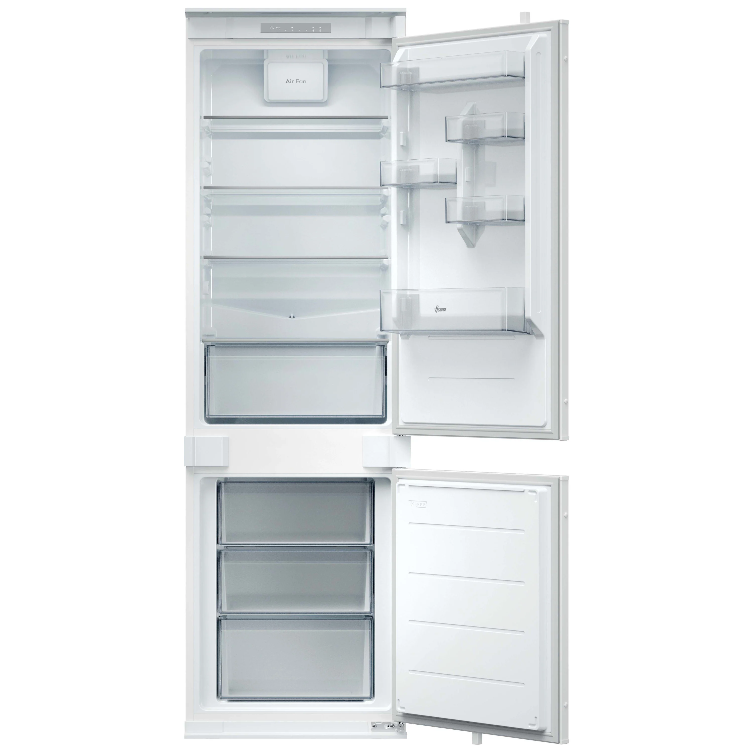 Hoover WCKBQL3518EVK - White Integrated Fridge Freezer - 268L - E Energy - Image 2