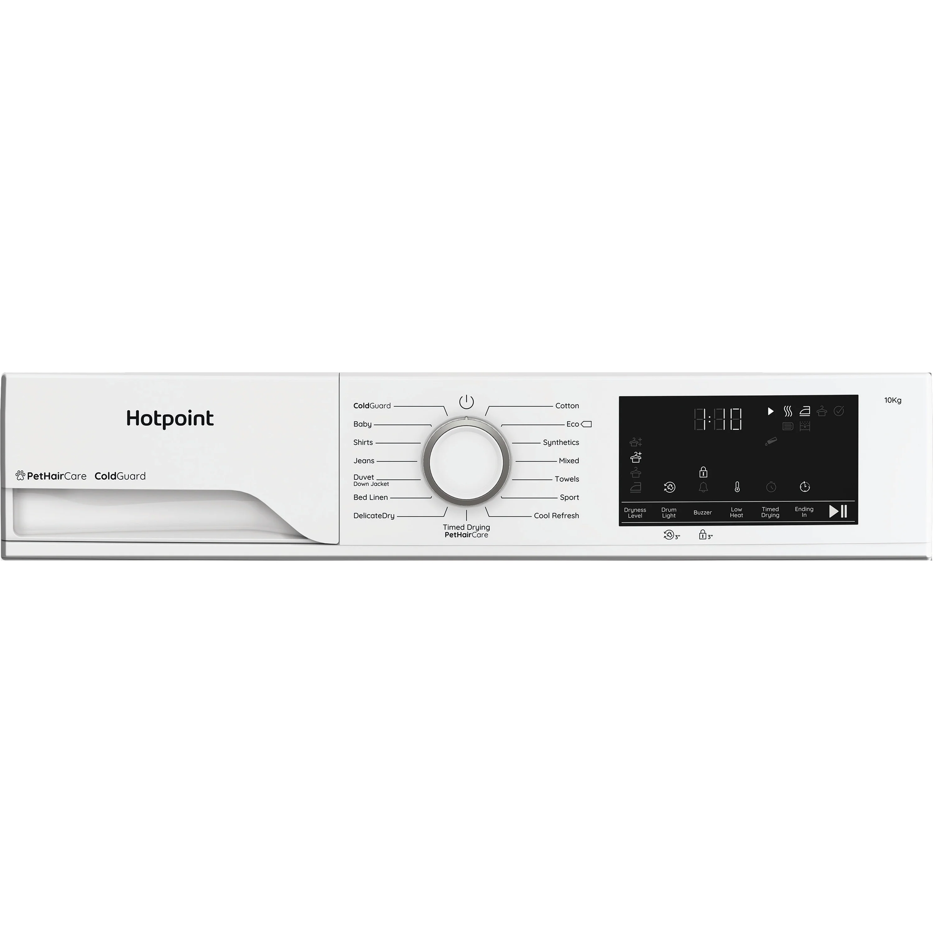 Hotpoint C HD 103M WW UK - White 10KG Heat Pump Tumble Dryer- Cold Guard - Freestanding - Image 4