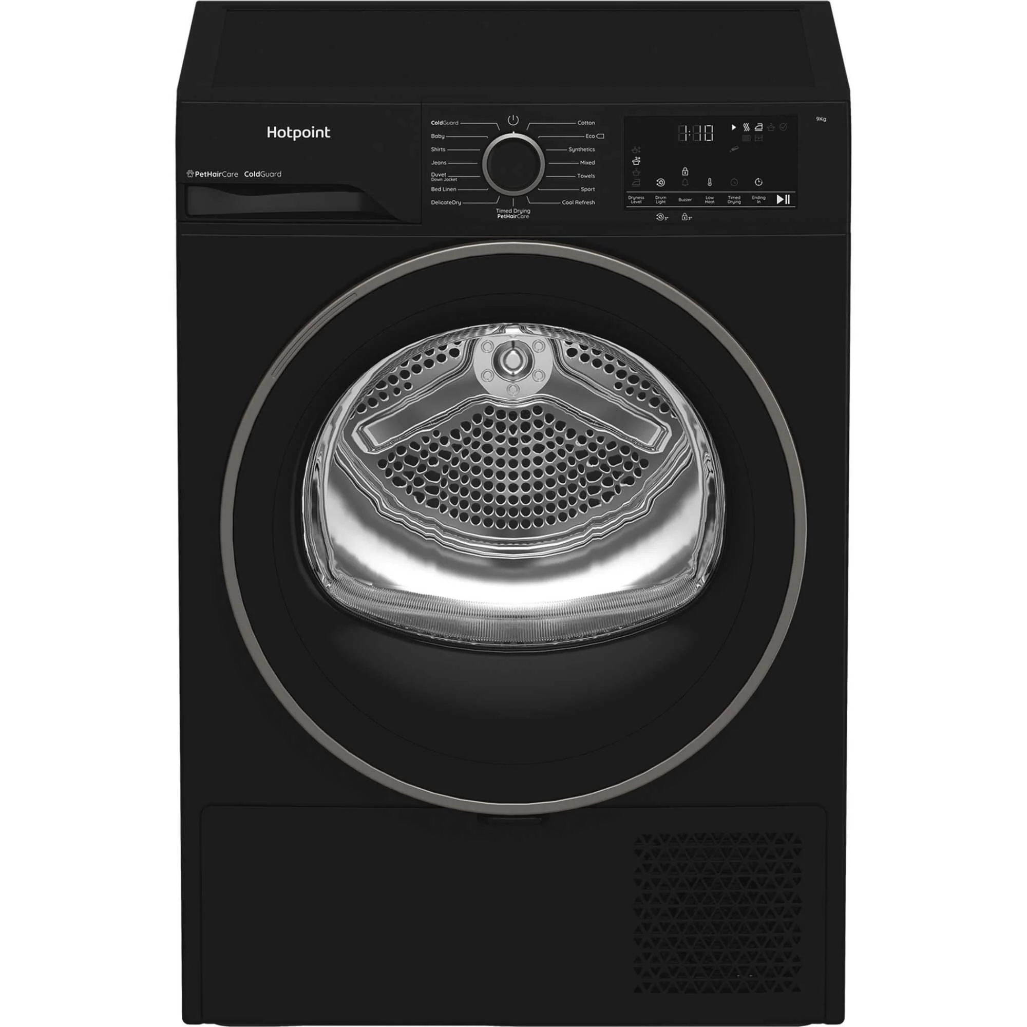 Hotpoint CHD93MBBUK - Black 9KG Heat Pump Tumble Dryer - Cold Guard - D Energy - Image 5