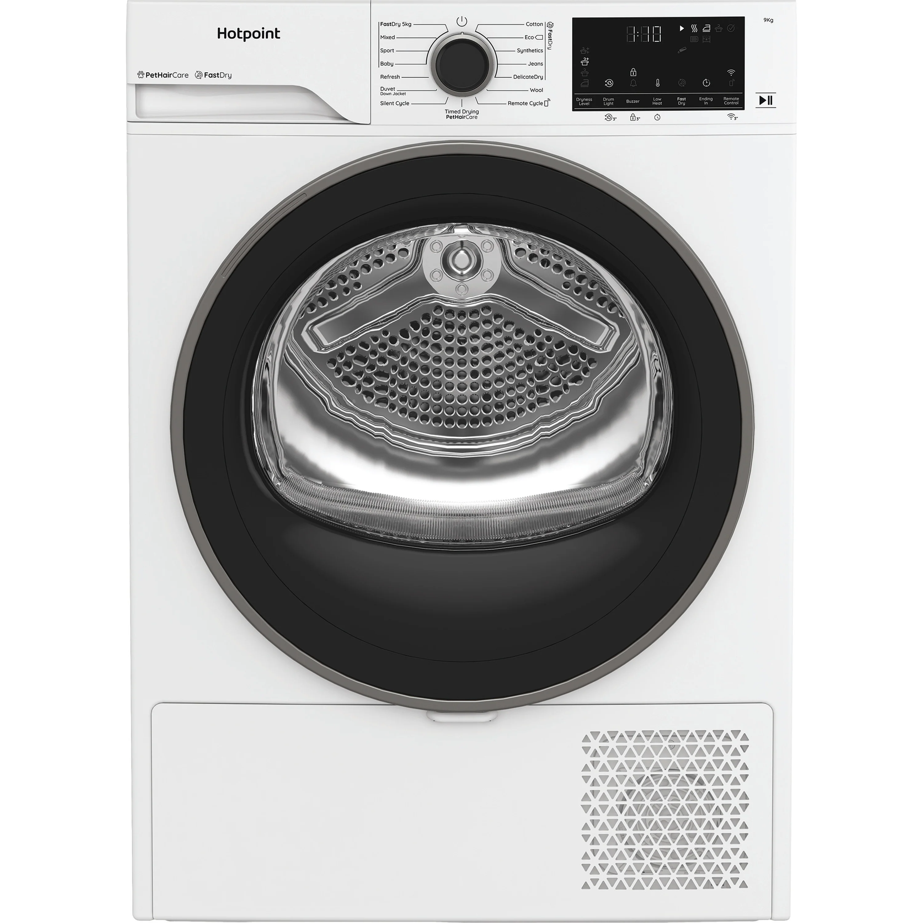 Hotpoint C HD 94M WBS UK - White 9KG Tumble Dryer - Cold Guard - Heat Pump