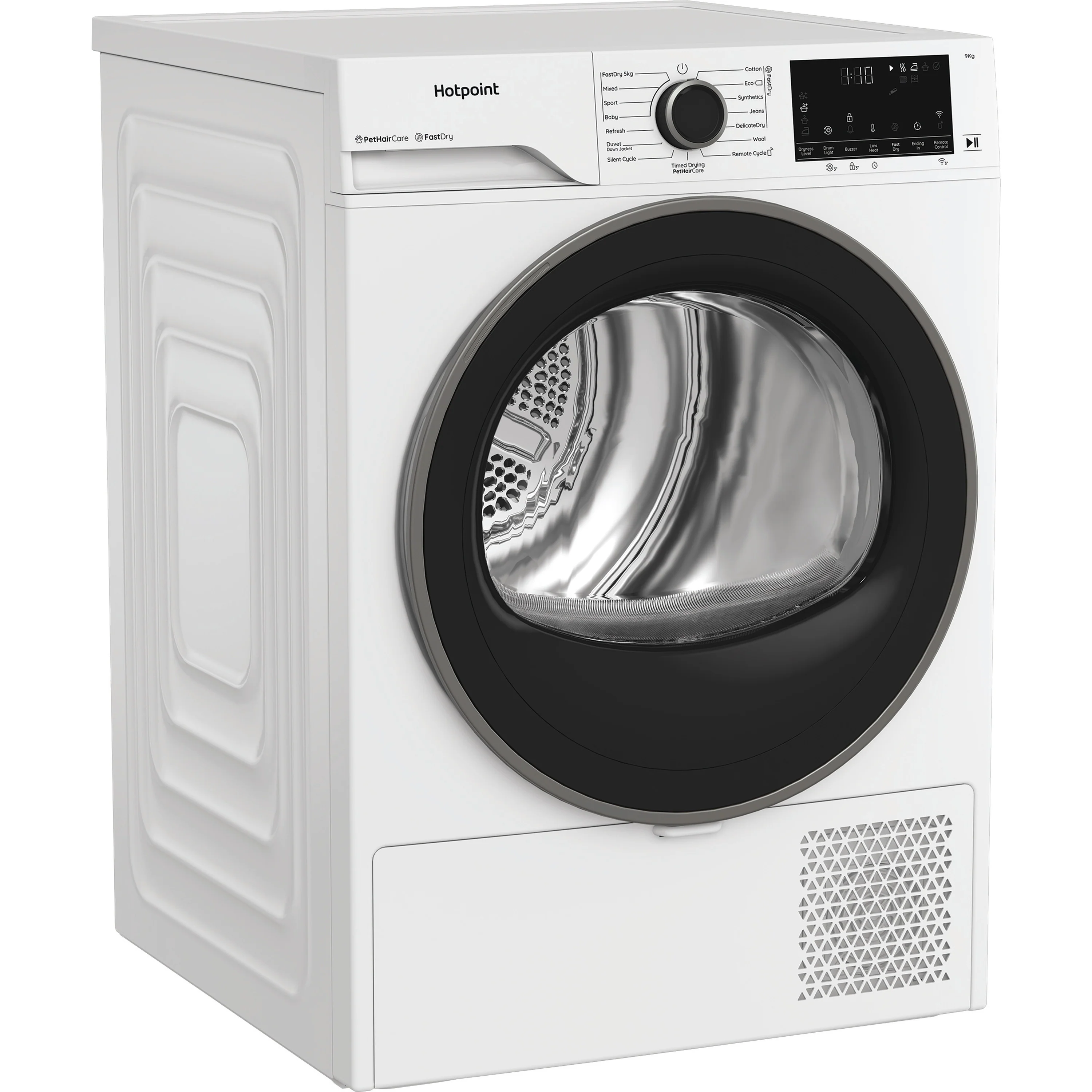 Hotpoint C HD 94M WBS UK - White 9KG Tumble Dryer - Cold Guard - Heat Pump - Image 2