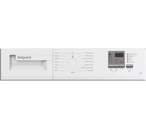 Hotpoint C HD C92 WWGD UK - White 9KG Condenser Tumble Dryer - B Energy Rating - Image 4
