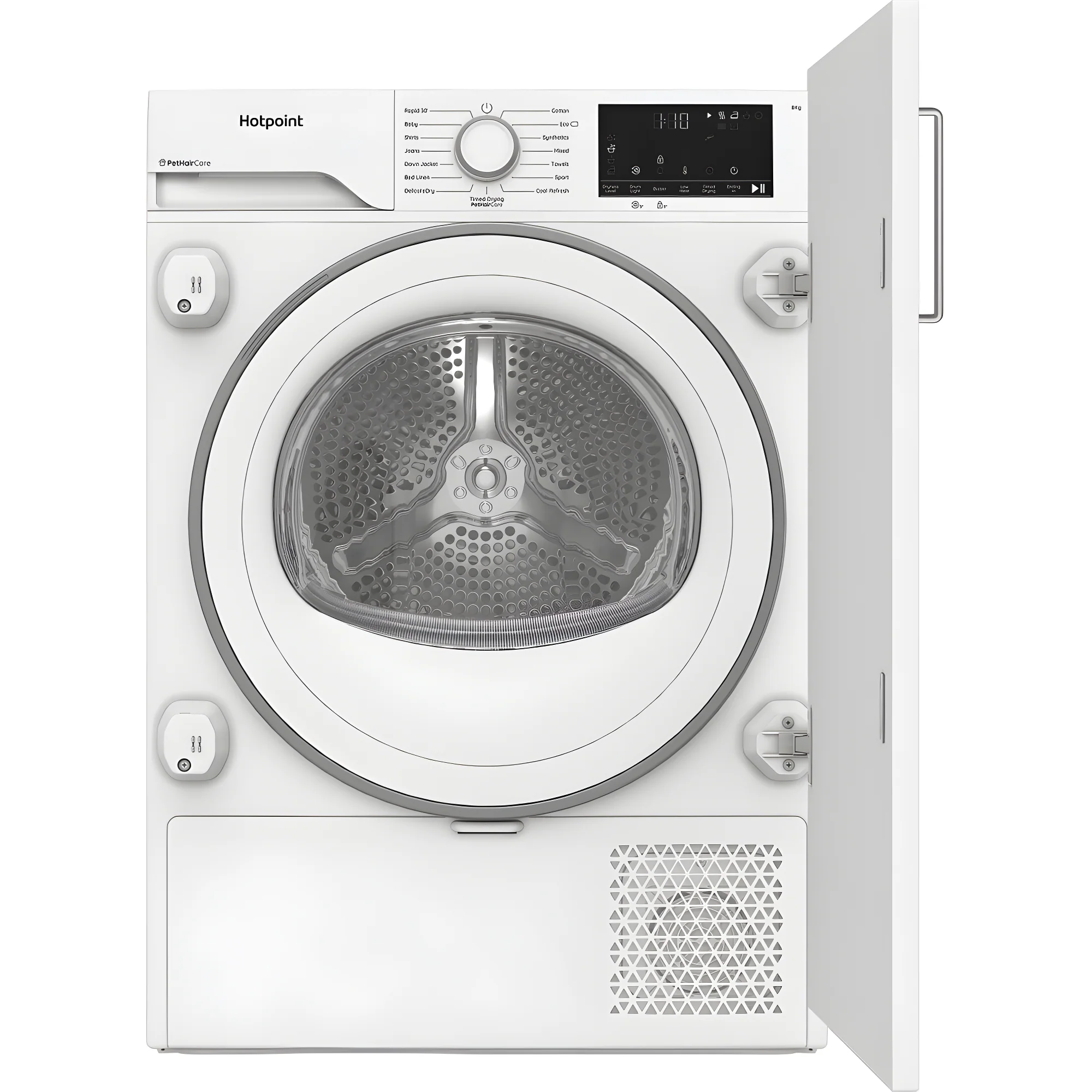 Hotpoint C HK 83M WW UK - White 8KG Integrated Heat Pump Tumble Dryer - E Energy Rating