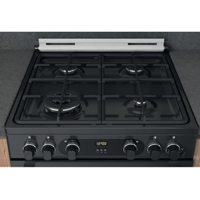 Hotpoint CD67G0C2CA/UK - Grey 4 Zone Gas Cooker - Catalytic cleaning - A+ energy - Image 3