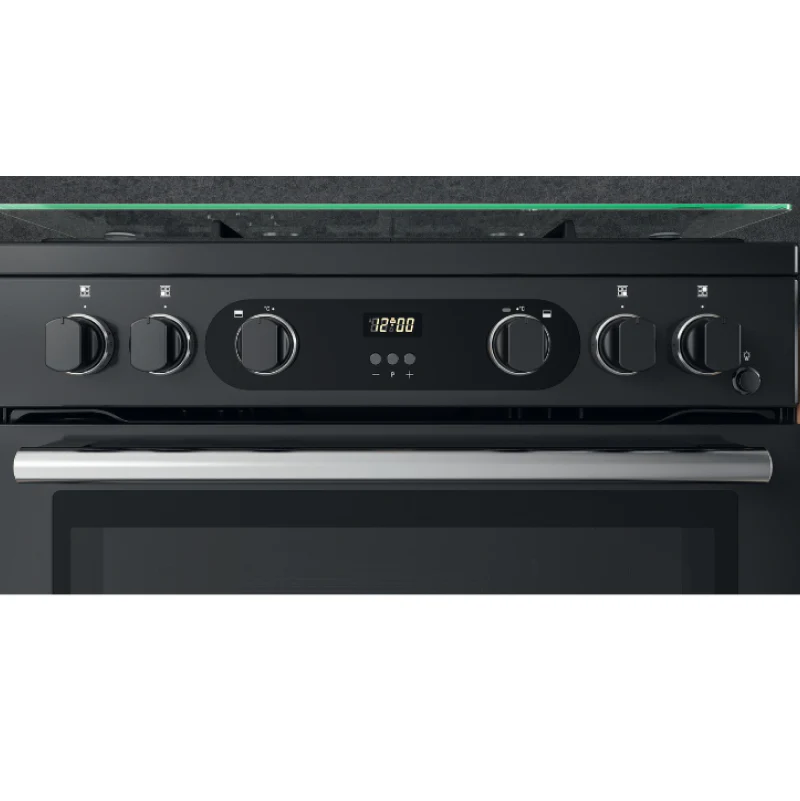Hotpoint CD67G0C2CA/UK - Grey 4 Zone Gas Cooker - Catalytic cleaning - A+ energy - Image 4