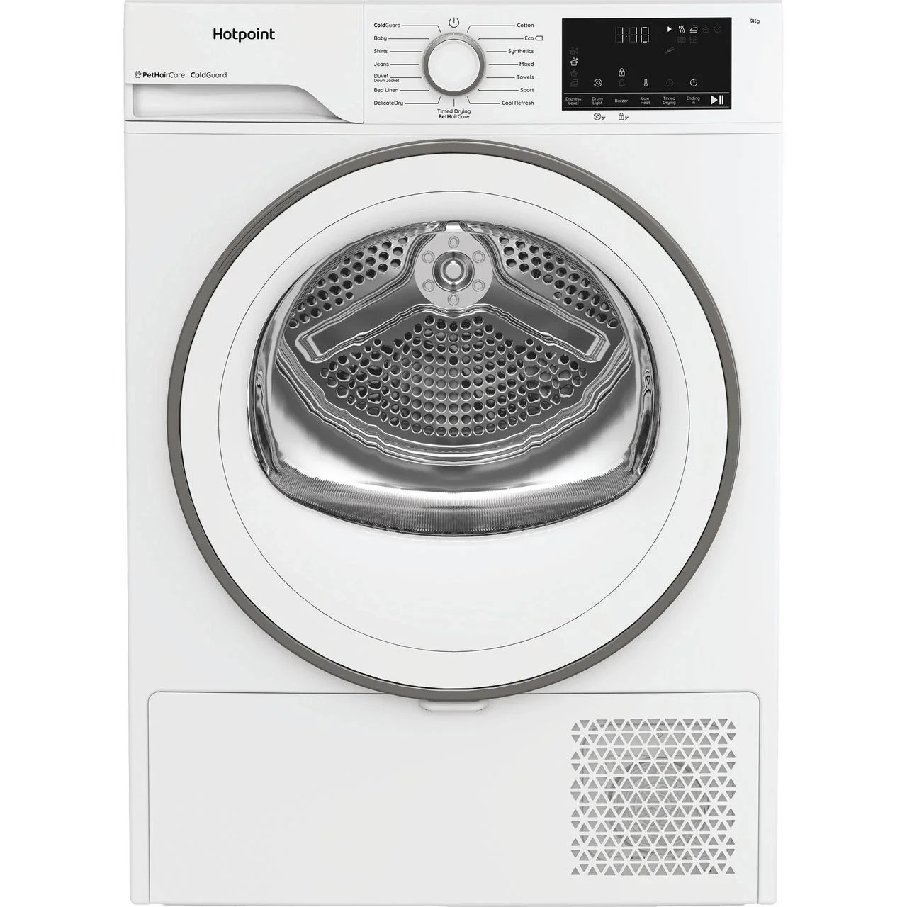 Hotpoint C HD 93M WW UK - White 9KG Heat Pump Tumble Dryer- Cold Guard -D Energy