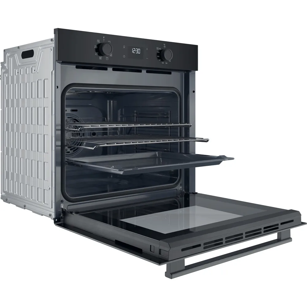 Hotpoint HO 455H B UK Built In Electric Single Oven - Black - A Rated - Image 2