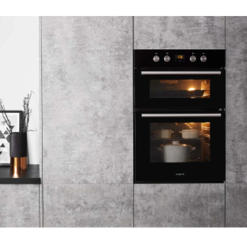 Hotpoint DD2 844 C BL - Black Built in Electric Double Oven - Catalytic cleaning - A/A energy - Image 2