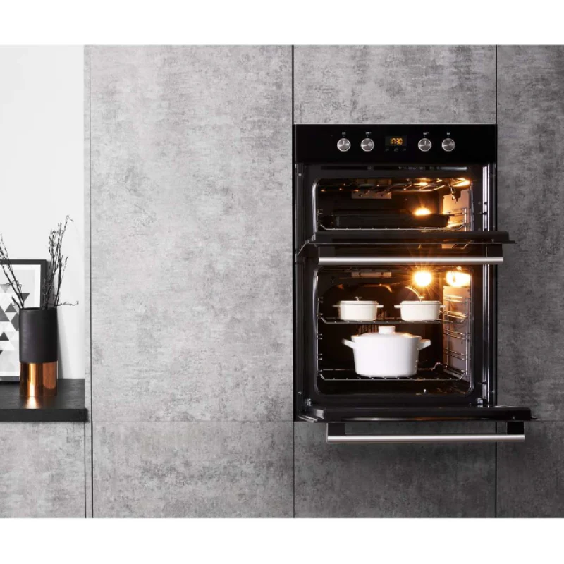 Hotpoint DD2 844 C BL - Black Built in Electric Double Oven - Catalytic cleaning - A/A energy - Image 3