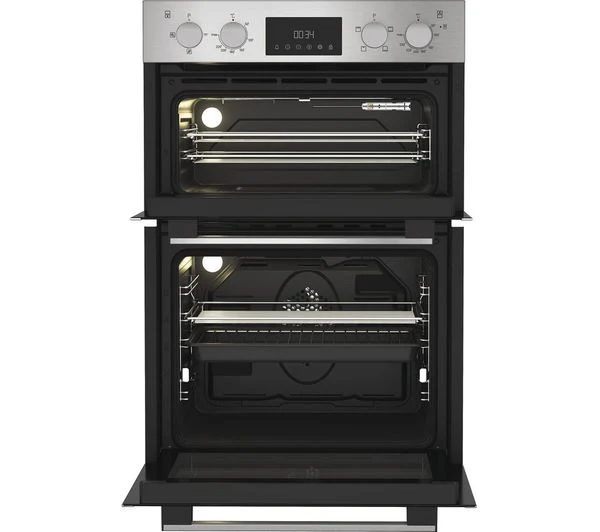 Hotpoint DIH 10D1 IX - Stainless Steel Double Oven - 75L/38L - A Energy - Image 2